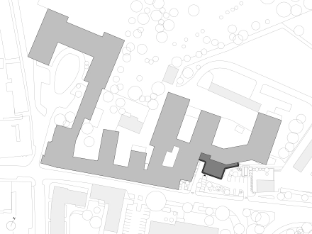 Lageplan Elisabethinen Krankenhaus Klagenfurt